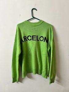 Green Barcelona Sweatshirt ( Unisex)