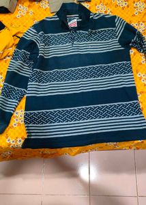 Striped Long Sleeve Shirt new sweatshirt