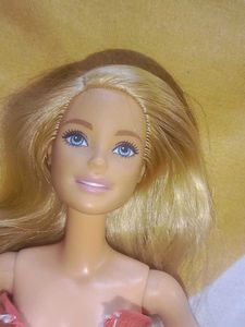 Barbie Doll with Orange Dress