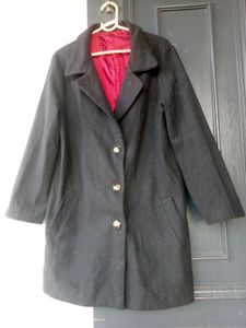 Elegant Wool Blend Coat