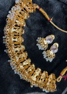 Gold Plated Tukilikai Traditional Temple Necklace