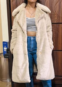 Faux Fur Long Coat