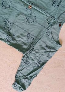Floral Print Kurta