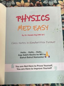physics med easy