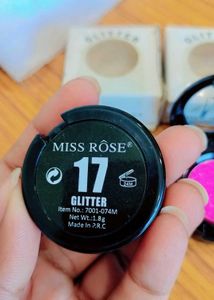 Miss Rose Glitter Eyeshadow Duo