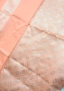 Peach Colour Beautyful Saree