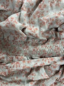 Floral Print Tiered Dress