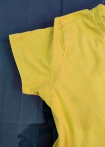 Zudio Yellow Graphic Tee - XS