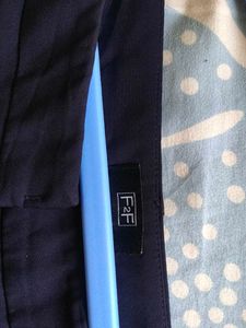Navy Blue Trousers - 34 waist