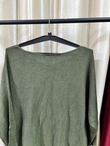 H&amp;M Womens Knitted Pullover Sweatshirt