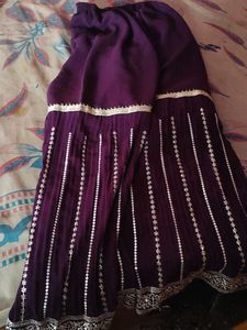 Purple Embroidered Salwar Kameez