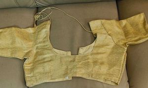 Gold Brocade Blouse