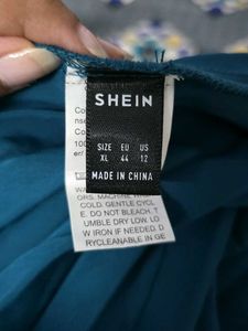 Elegant Teal Pleated Dress bought in Australia