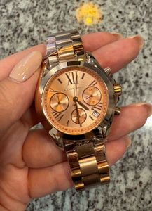 Michael Kors Mini Bradshaw Watch, rose gold, new