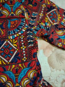 Patterned Bohemian Kurti ❤️✨