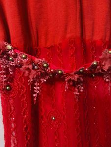 chinese cheongsam red kurti 🍒