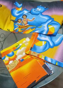 Aladdin Bedsheet Genie