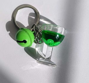 Japanese Bell Kiwi Shaker Keychain