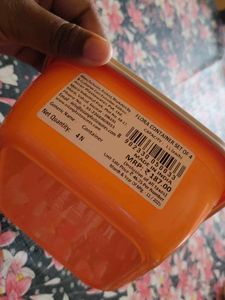 Square Plastic Food Container w/ Lid