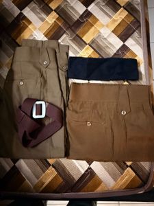 Rss 2  uniform Pant With Belt And Cap New