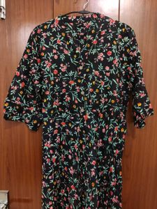 Black Floral Dress