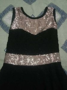 Elegant Black Lace Dress