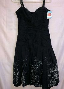 Black Floral Sundress