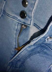 Skinny Blue Jeans
