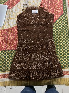 Vintage Sequin Mini Dress
