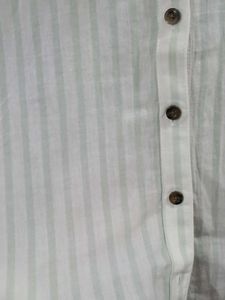 Striped Oversized Button-Down