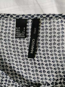 Mango Sheer Top