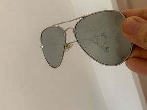 Silver Aviator Sunglasses