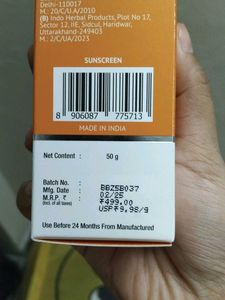 The Derma Co Spf