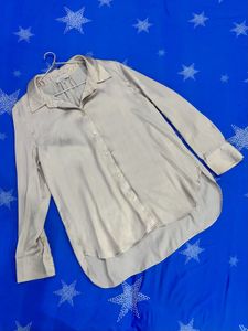Silk Beige Shirt