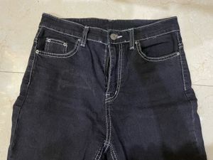 Raw Hem Jeans