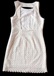 Very Classy  Lace Mini Dress