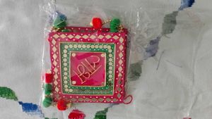 Wall Decor With Pom Poms