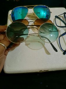 🔥🔥Huge Sale Of Goggles 😎4 Sunglasses &amp; 1 Specx