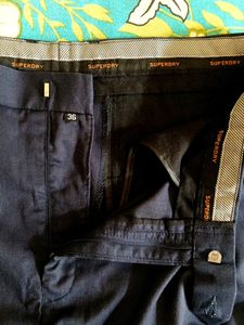 Navy Blue Formal Pants