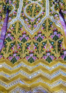 HAVVY EMBROIDERY WORK WITH RIYAL MIRROR HAND WOR