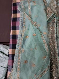 Offers R Welcomed Fr Pure Georgette Net Heavy Gown