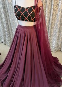 Embroidered Lehenga Choli Set