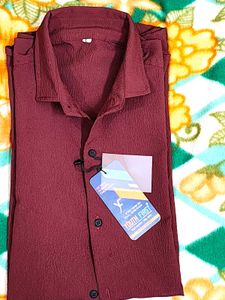 Men Classy Popcorn Type Shirt