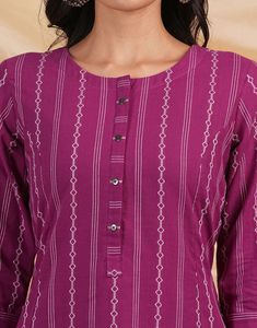 Striped Women's Kurta