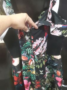 Floral Print Jumpsuit