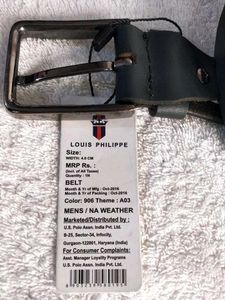 Louis Philippe Leather Belt