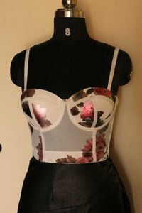Floral Corset Top