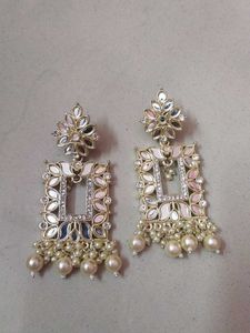 Elegant Pearl Drop Earrings