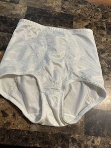 Vintage White High-Waisted Briefs