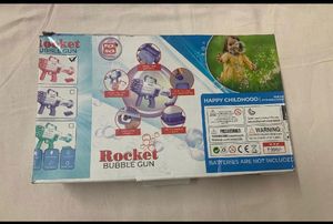 Offer💥TOY Rocket BUBBLE GUN for Kids (3+ yrs)